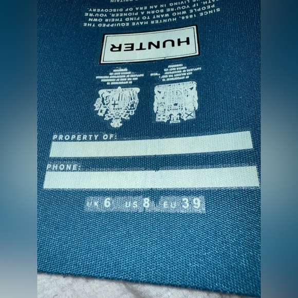 Hunter women’s original tall boot size 8 - Picture 4 of 5